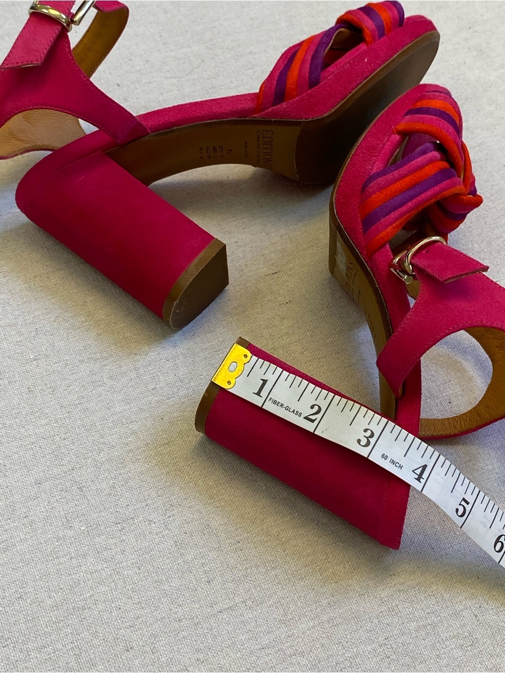 Sezane Editions Carmela High Sandals Size 39 - Picture 11 of 11